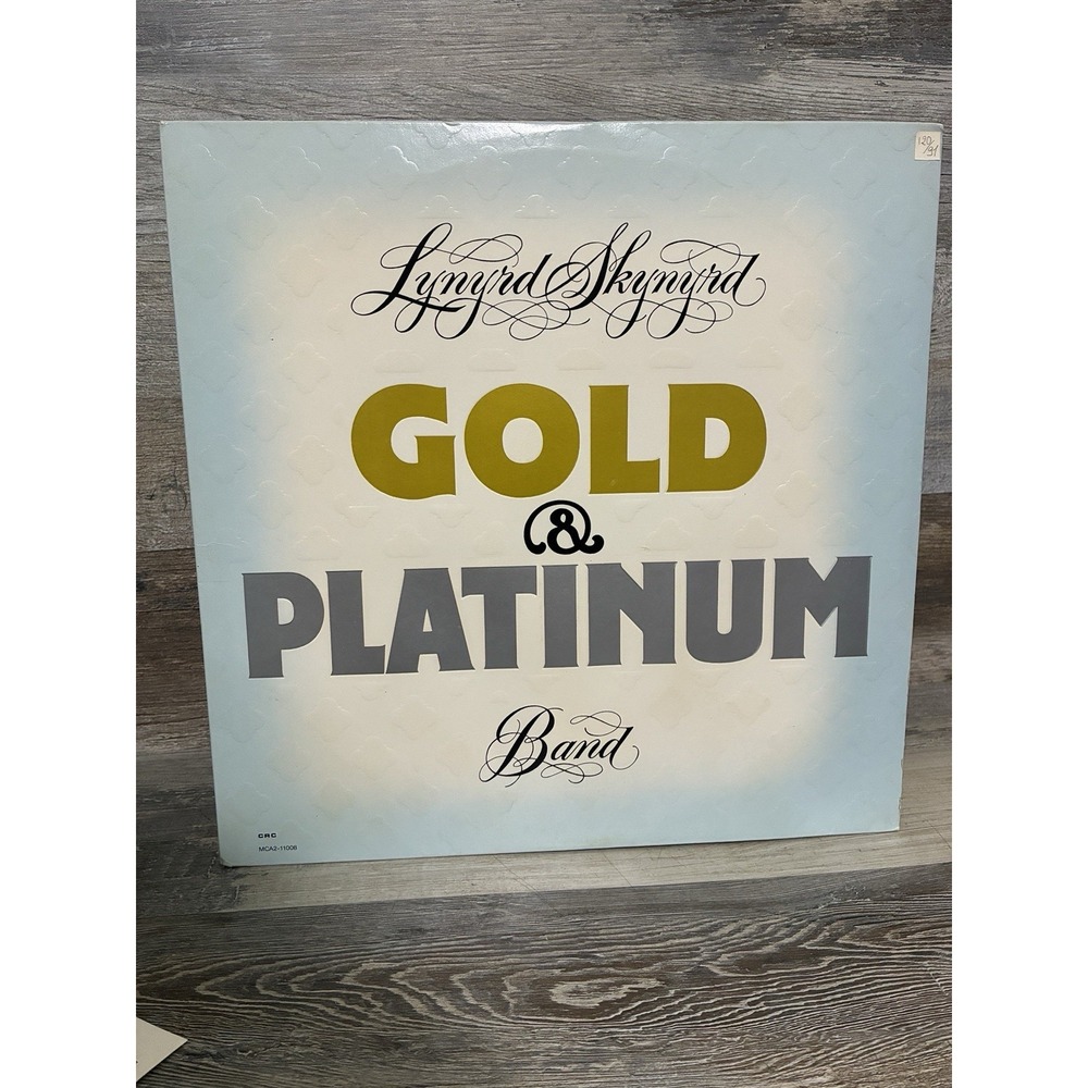 Lynyrd Skynyrd Gold & Platinum 2LP MCA MCA2-11008 Hits Comp Promo VG+ Vinyl